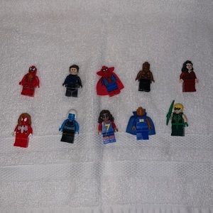 DC/Marvel Lego Figure Lot of 10